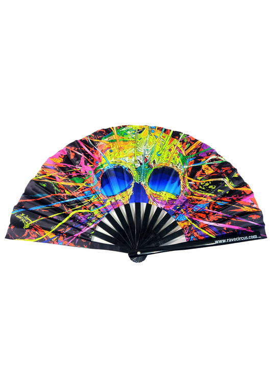 Clack Fan - UV Skulls
