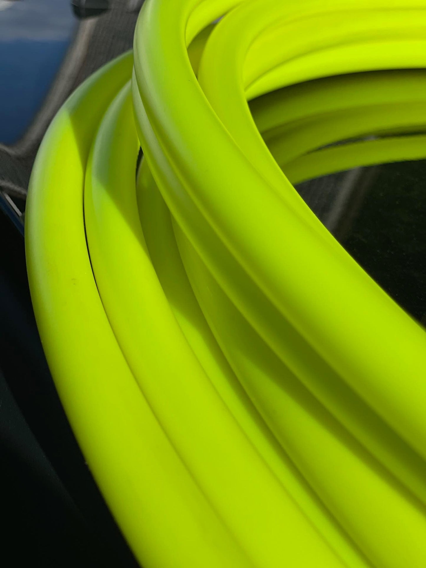 UV Yellow Polypro Hoop - Ready to Ship
