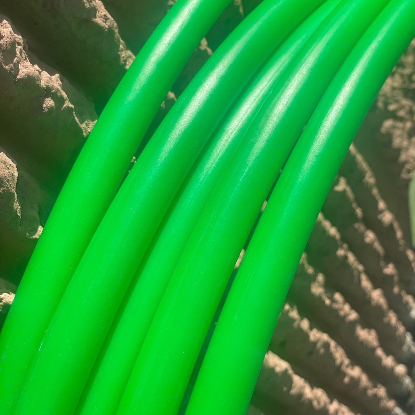 UV Green 5/8" & 3/4" Polypro Day Hoop - Ready to Ship