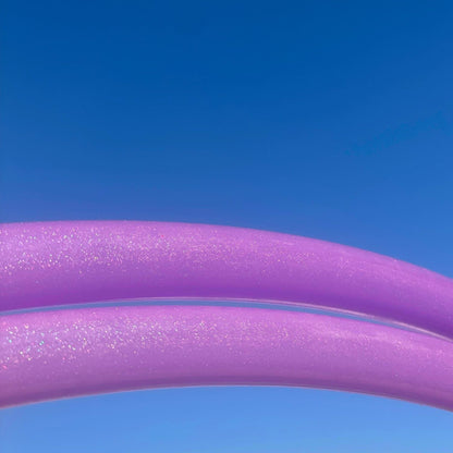 Purple Stardust 5/8" Polypro Hula Hoop - Ready to Ship