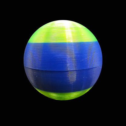 Russian Juggling Balls 65 mm | 3 – 75 g Sand-Filled Set | Low-Bounce Practice & Stage Props | Handmade 3-D Printed Circus Flow Arts