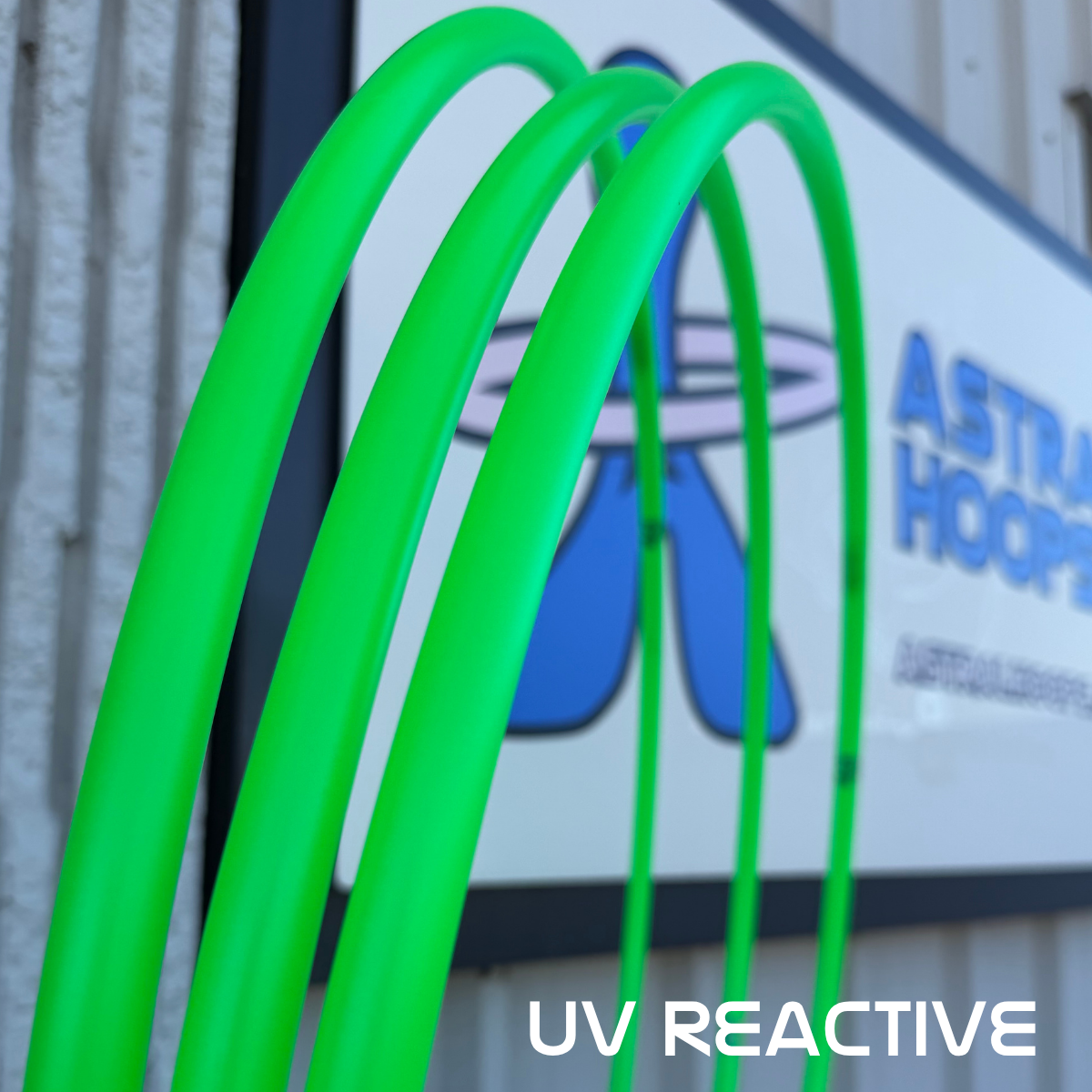 UV Green 5/8" & 3/4" Polypro Day Hoop - Ready to Ship