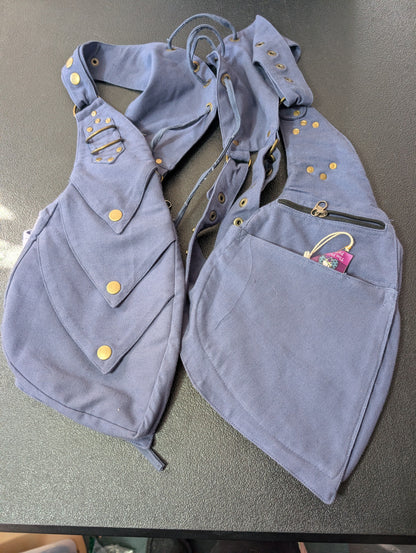 Holster: Dragon Scales Pocket Vest [ABO-604]
